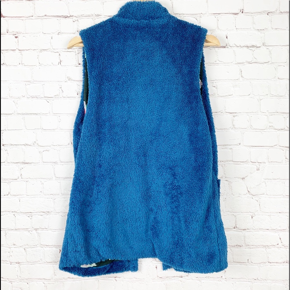 NWT Johnny Was - Vicney Blue Reversible Vest - Picture 6 of 7